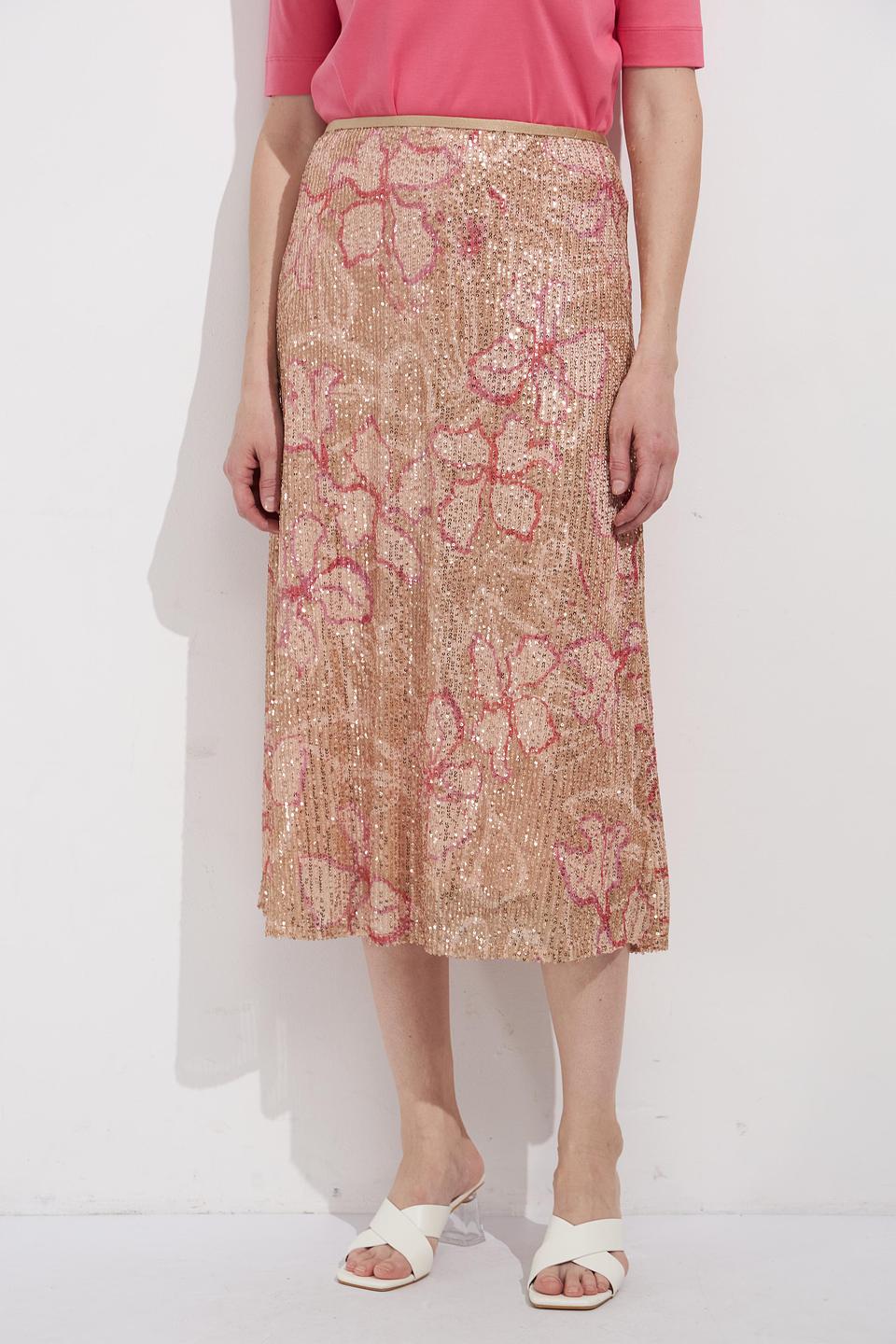 Юбка Bianca с принтом рептилия