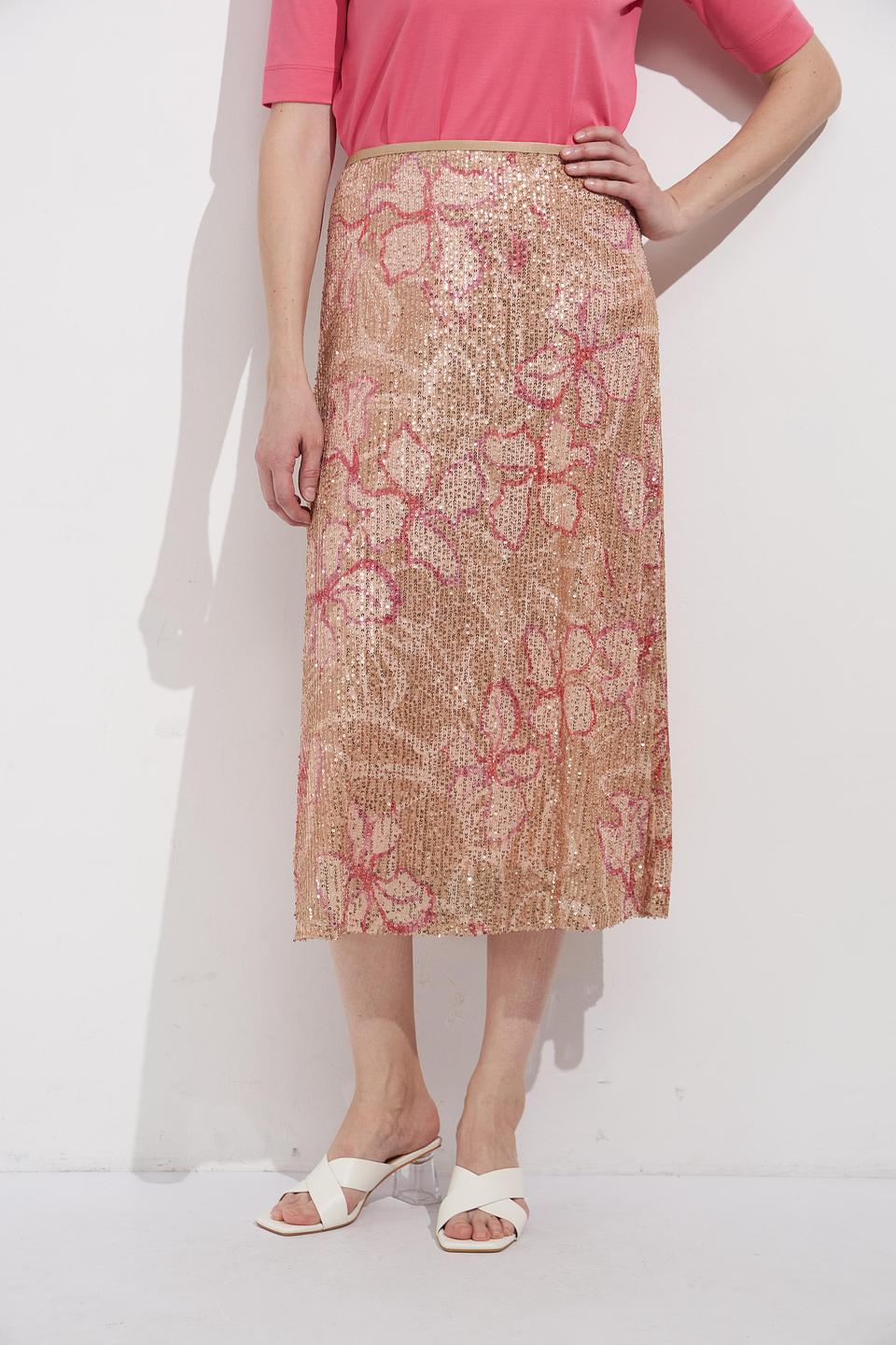 Юбка Bianca с принтом рептилия