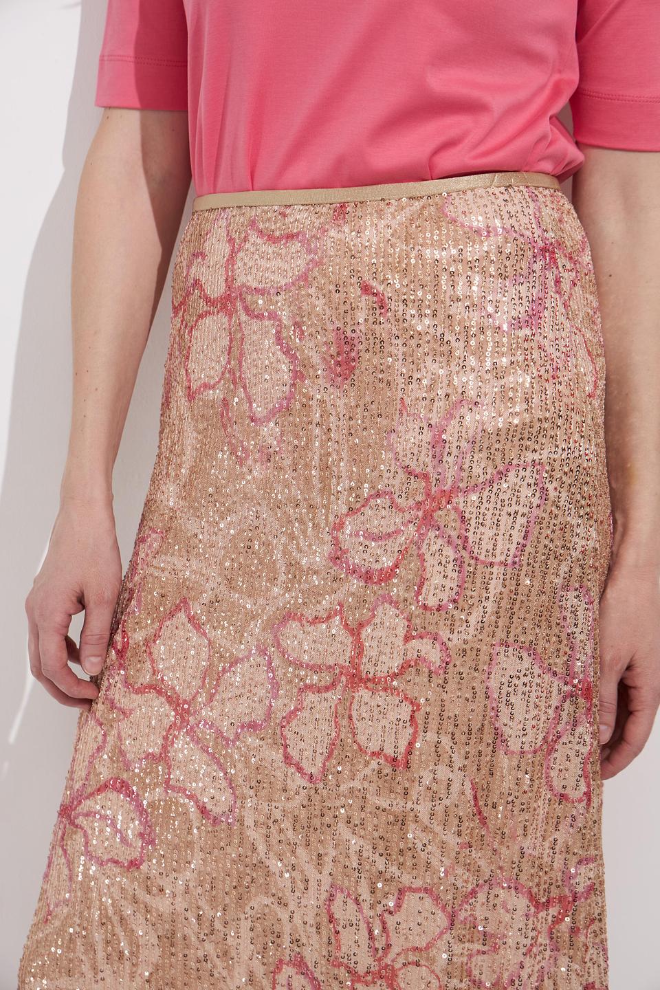 Юбка Bianca с принтом рептилия