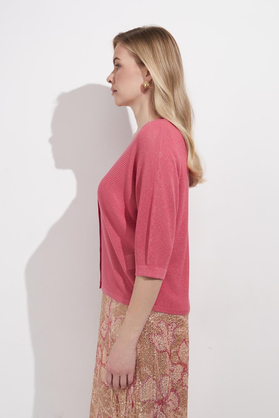Жакет Bianca с 3/4 рукавом розовый