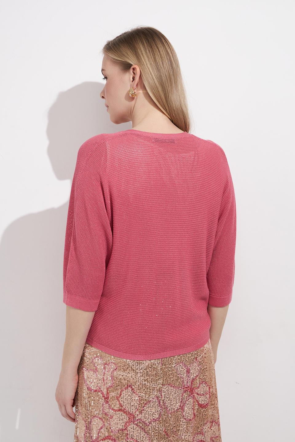 Жакет Bianca с 3/4 рукавом розовый