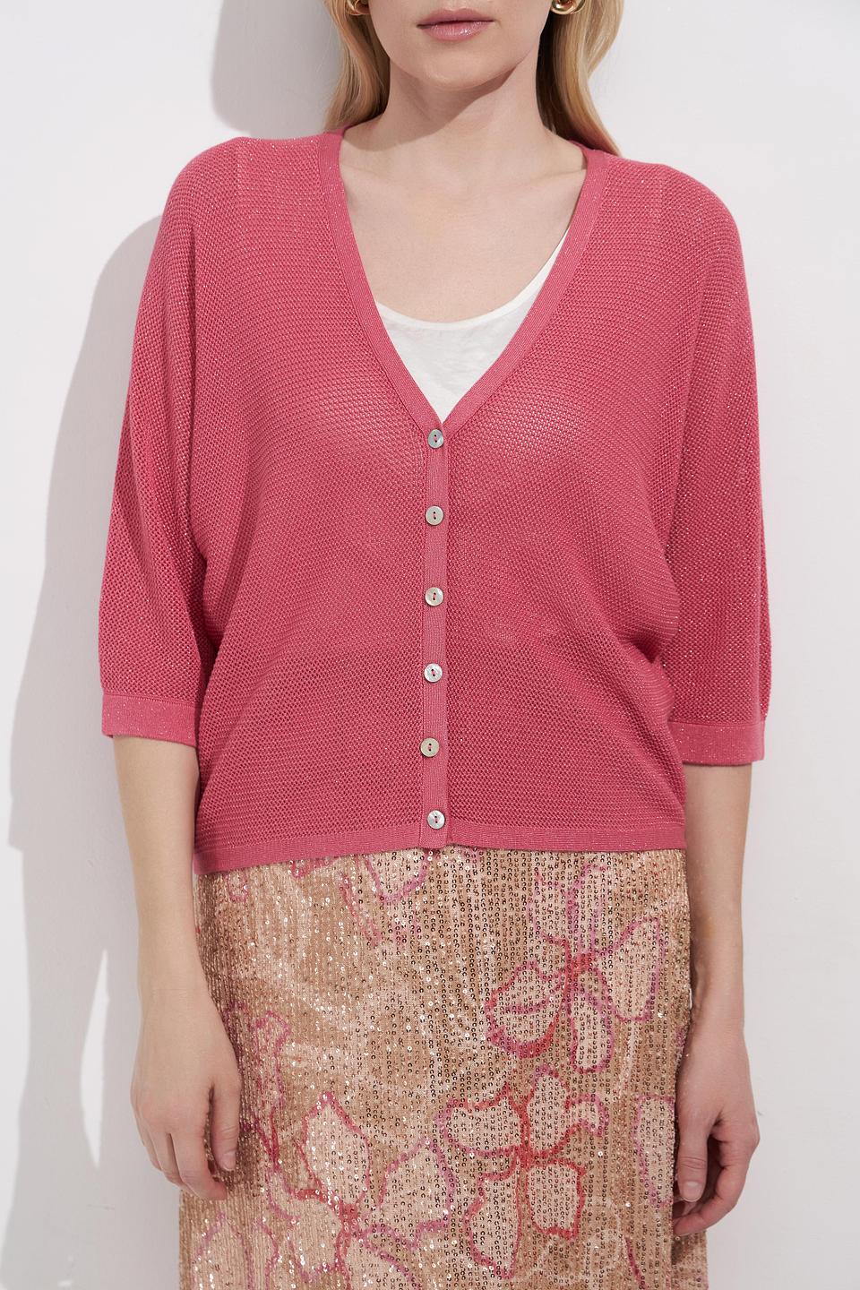 Жакет Bianca с 3/4 рукавом розовый