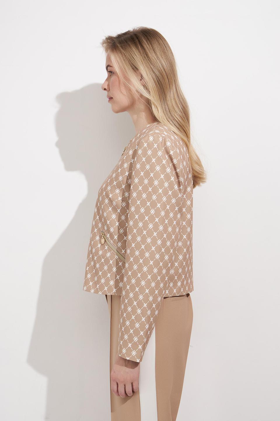 Жакет Betty Barclay в клетку бежевый