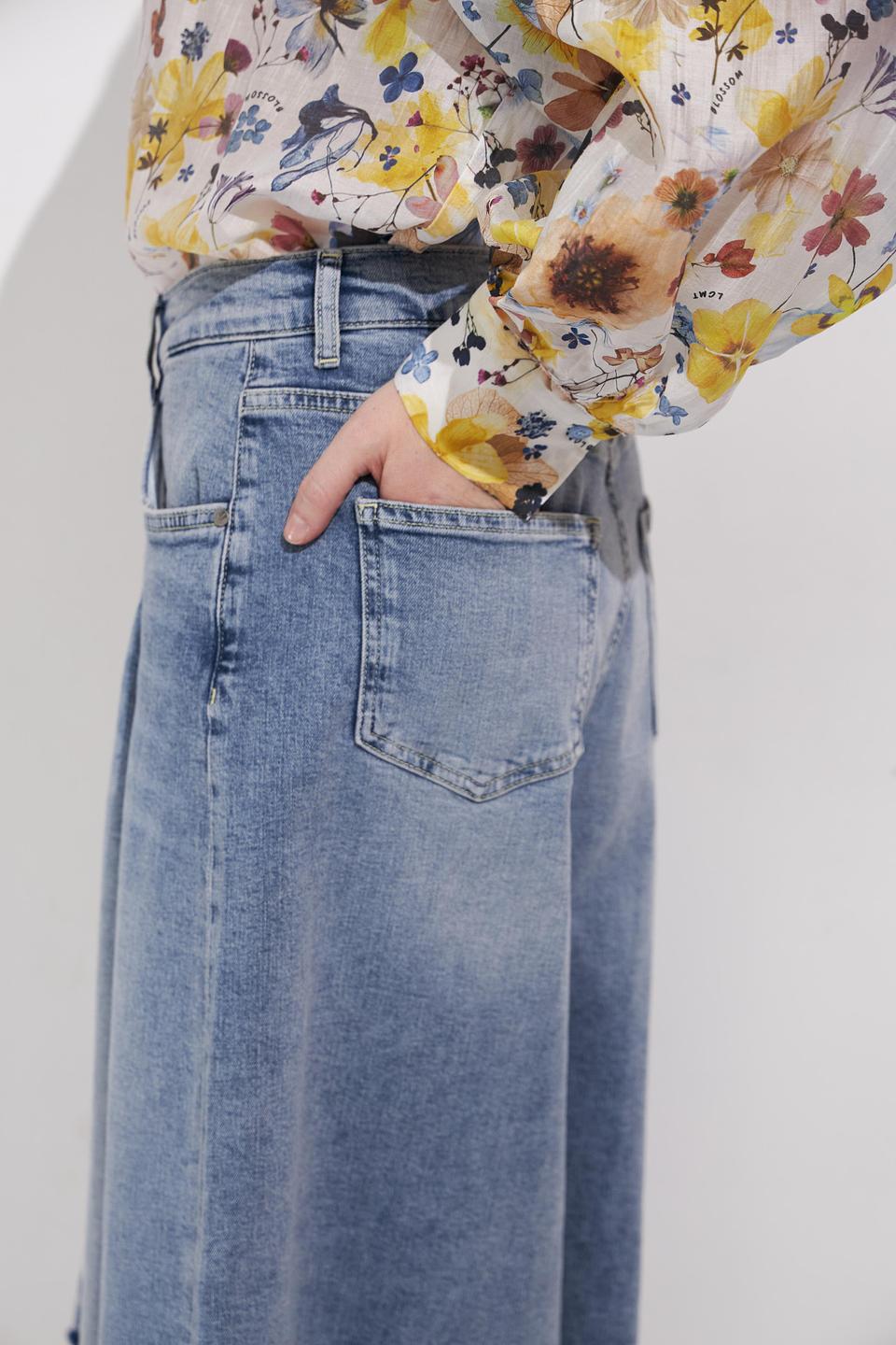 Шорты Lecomte джинсовые с вышивкой