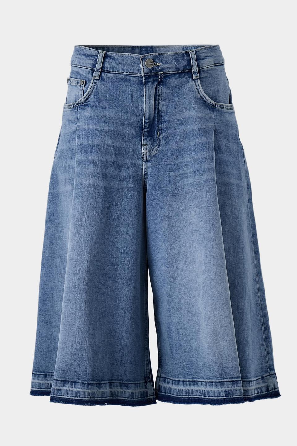 Шорты Lecomte джинсовые с вышивкой