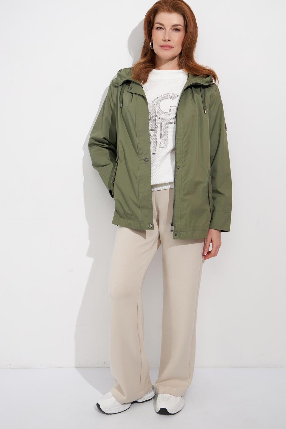 Куртка Lebek хаки с подкладкой