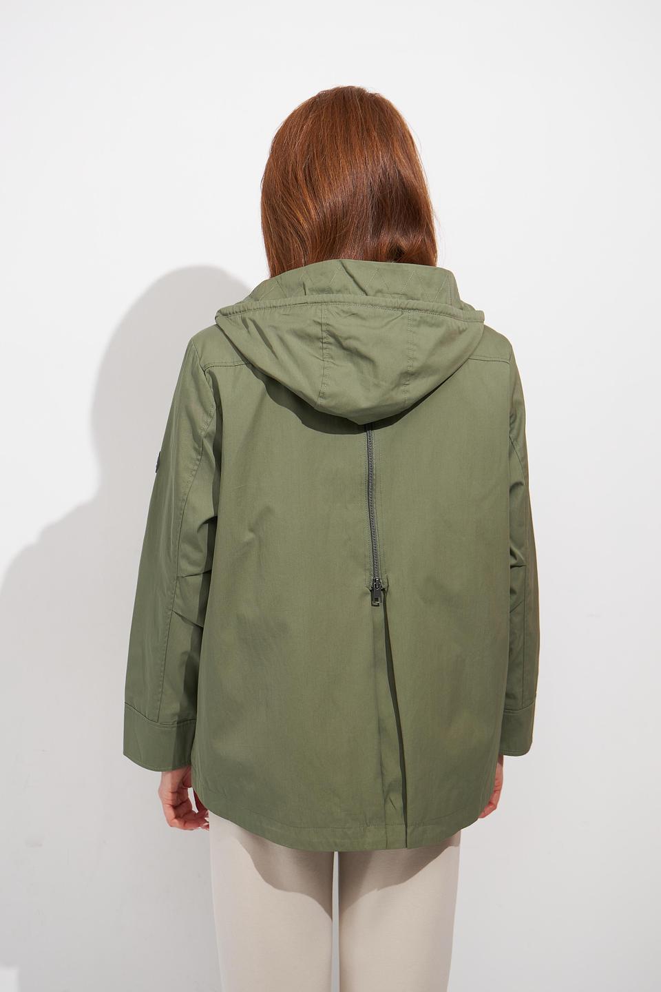 Куртка Lebek хаки с подкладкой