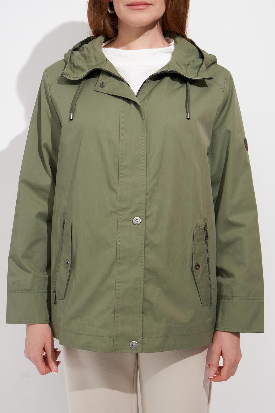 Куртка Lebek хаки с подкладкой