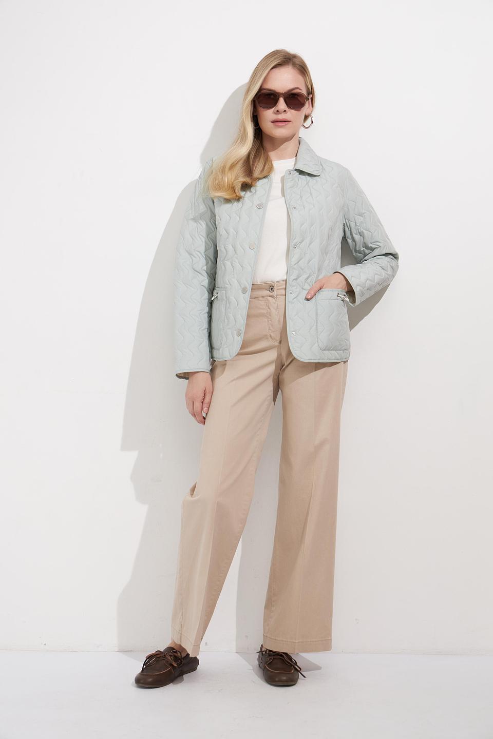 Куртка Lebek стеганая мятная