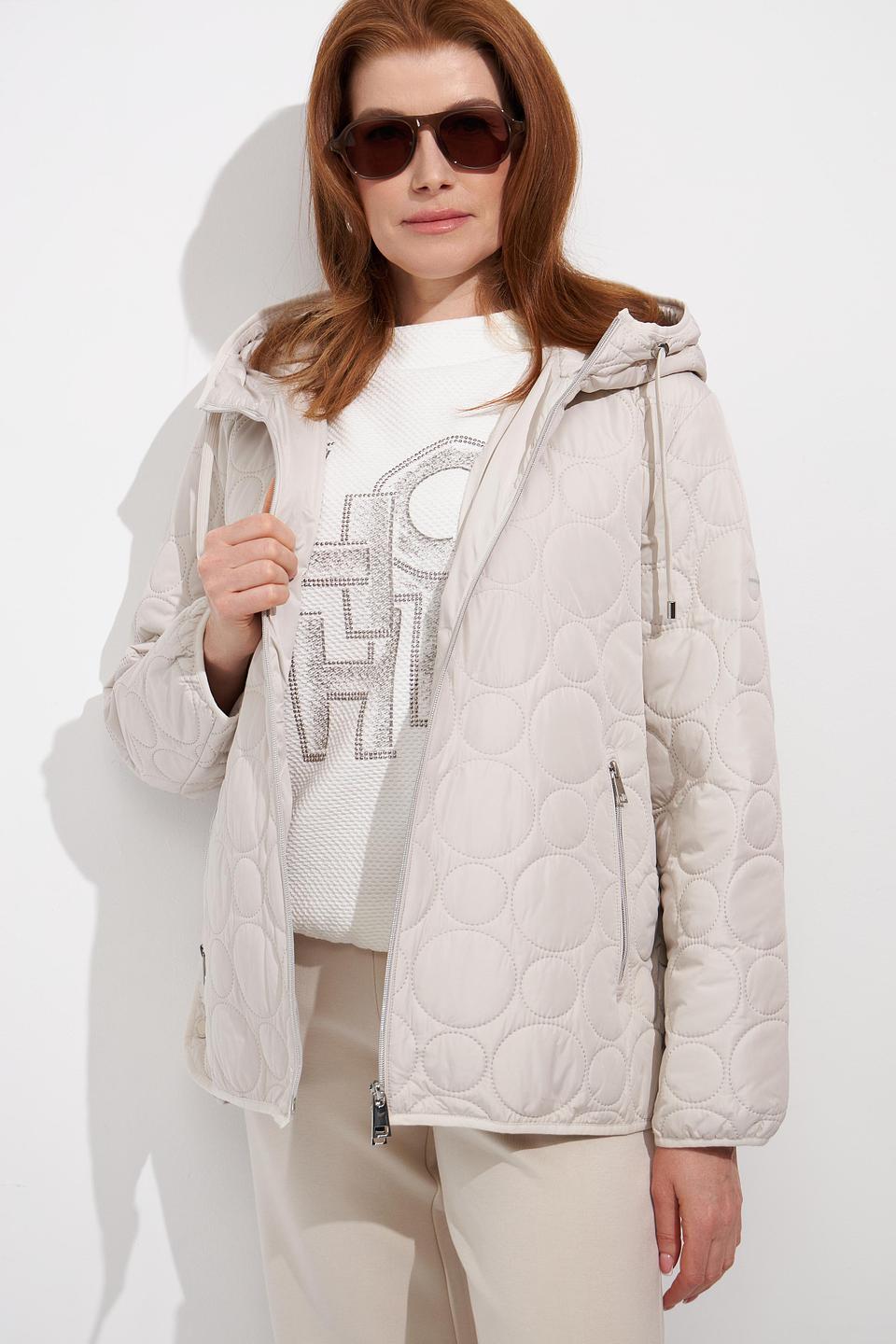 Куртка Lebek стеганая бежевая