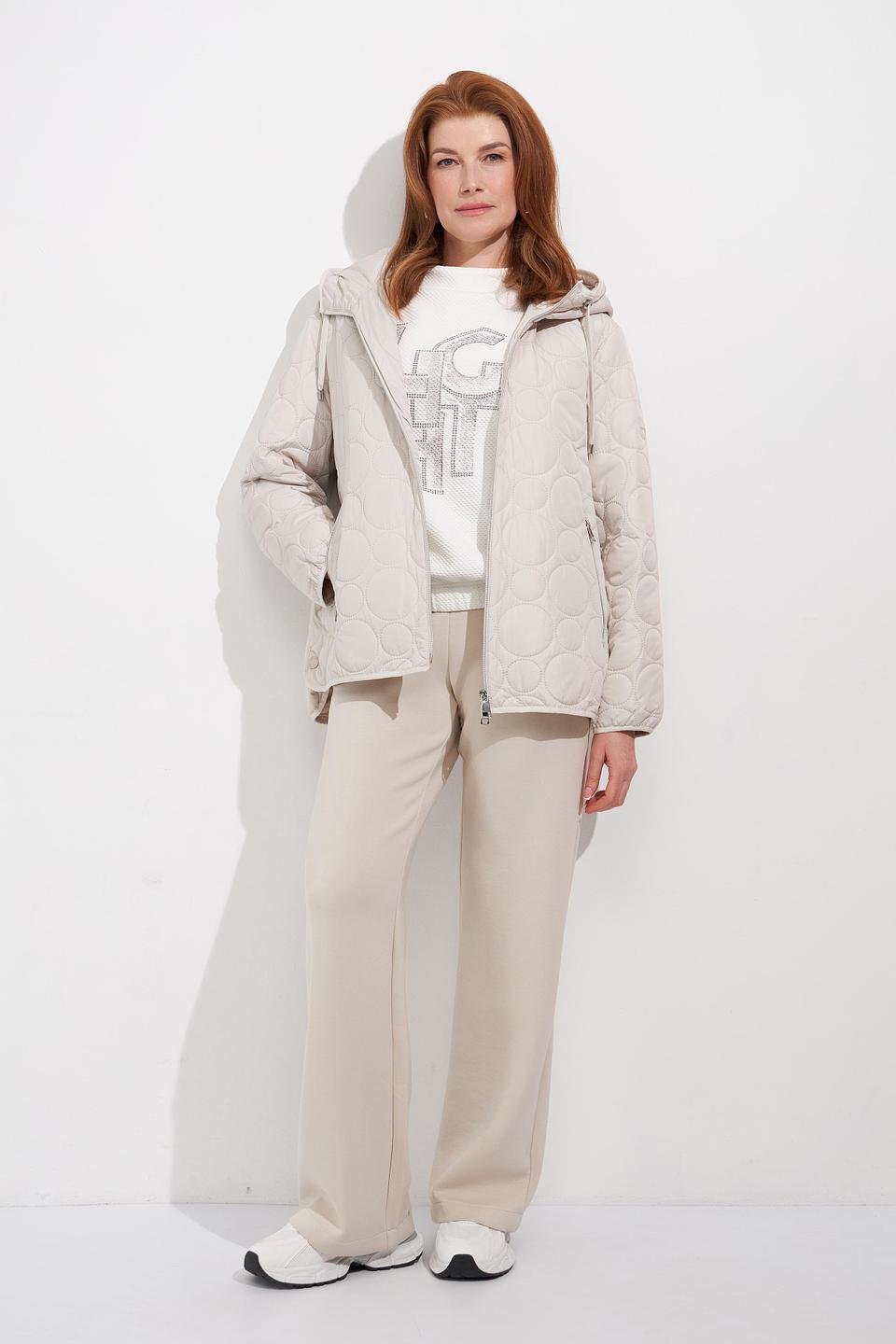 Куртка Lebek стеганая бежевая