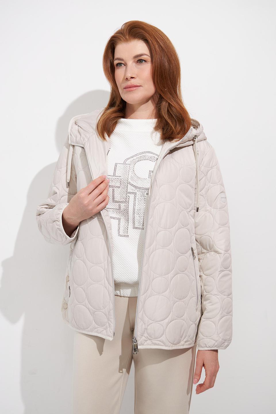 Куртка Lebek стеганая бежевая