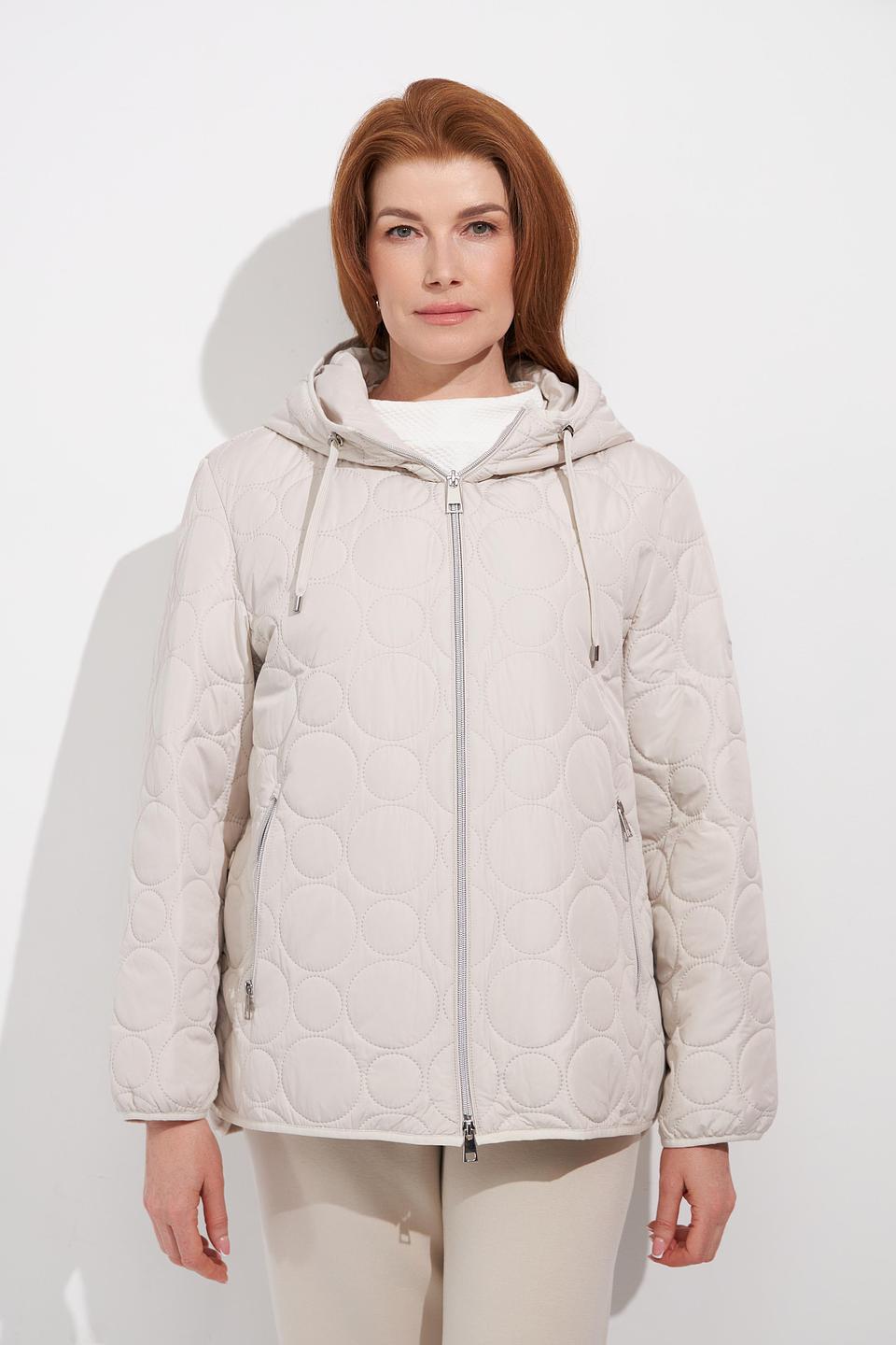 Куртка Lebek стеганая бежевая