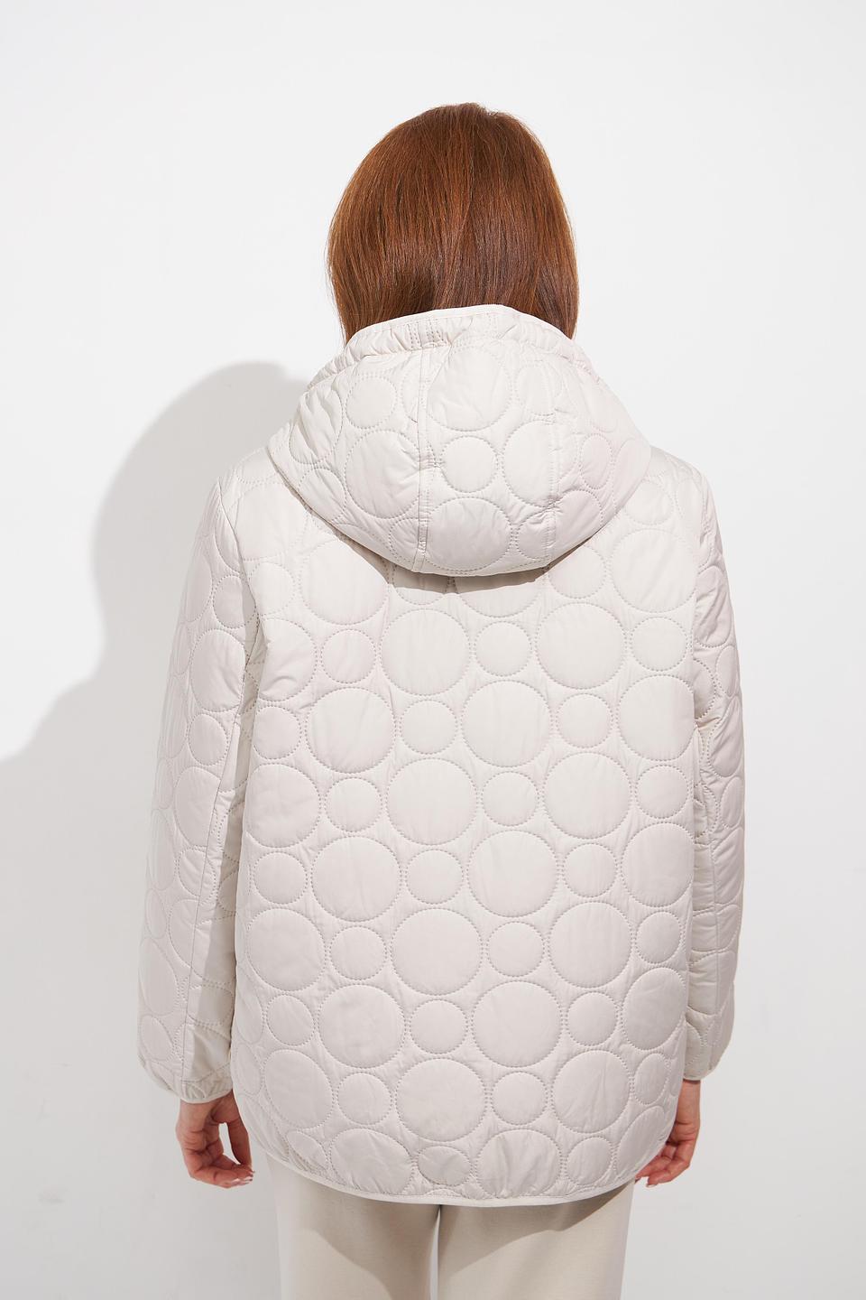 Куртка Lebek стеганая бежевая