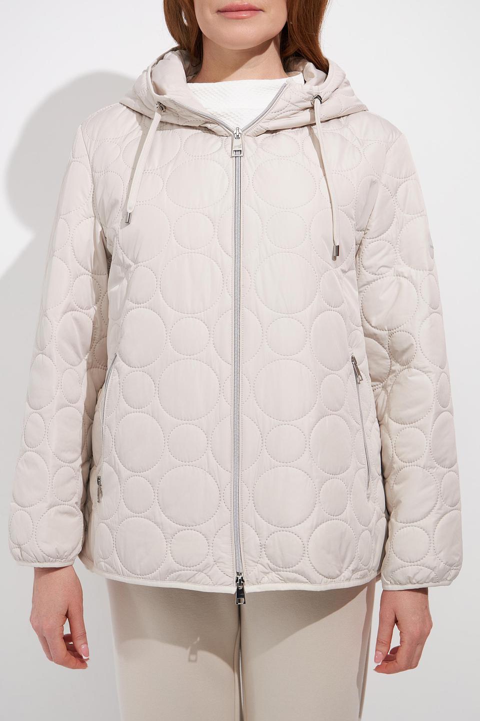 Куртка Lebek стеганая бежевая