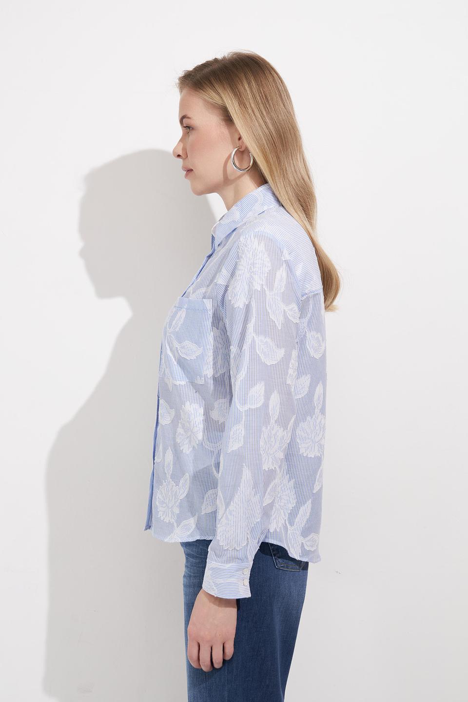 Блуза Bianca с цветочным принтом