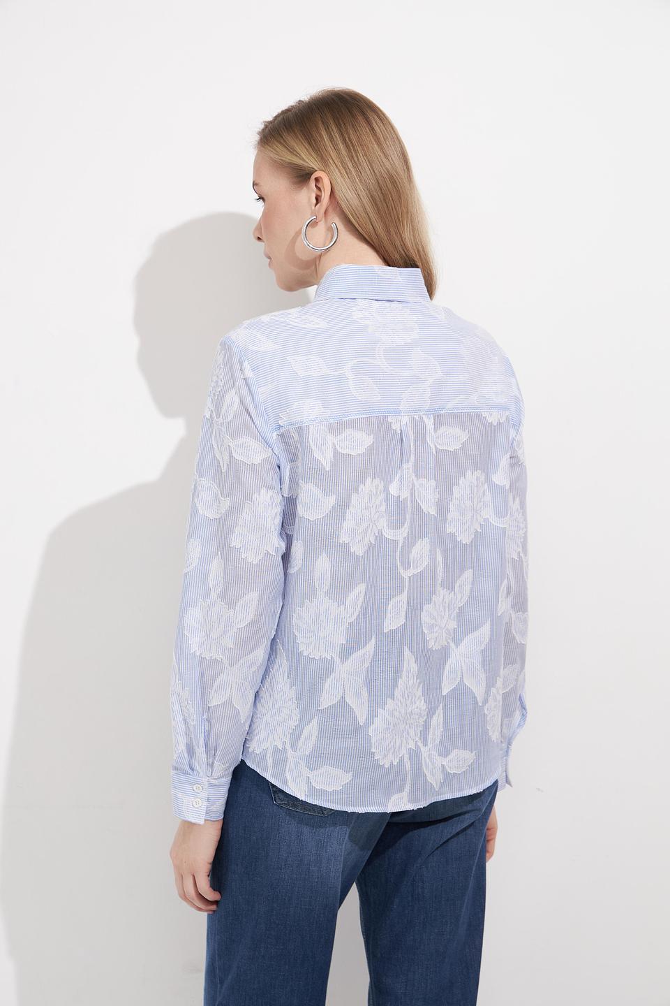 Блуза Bianca с цветочным принтом