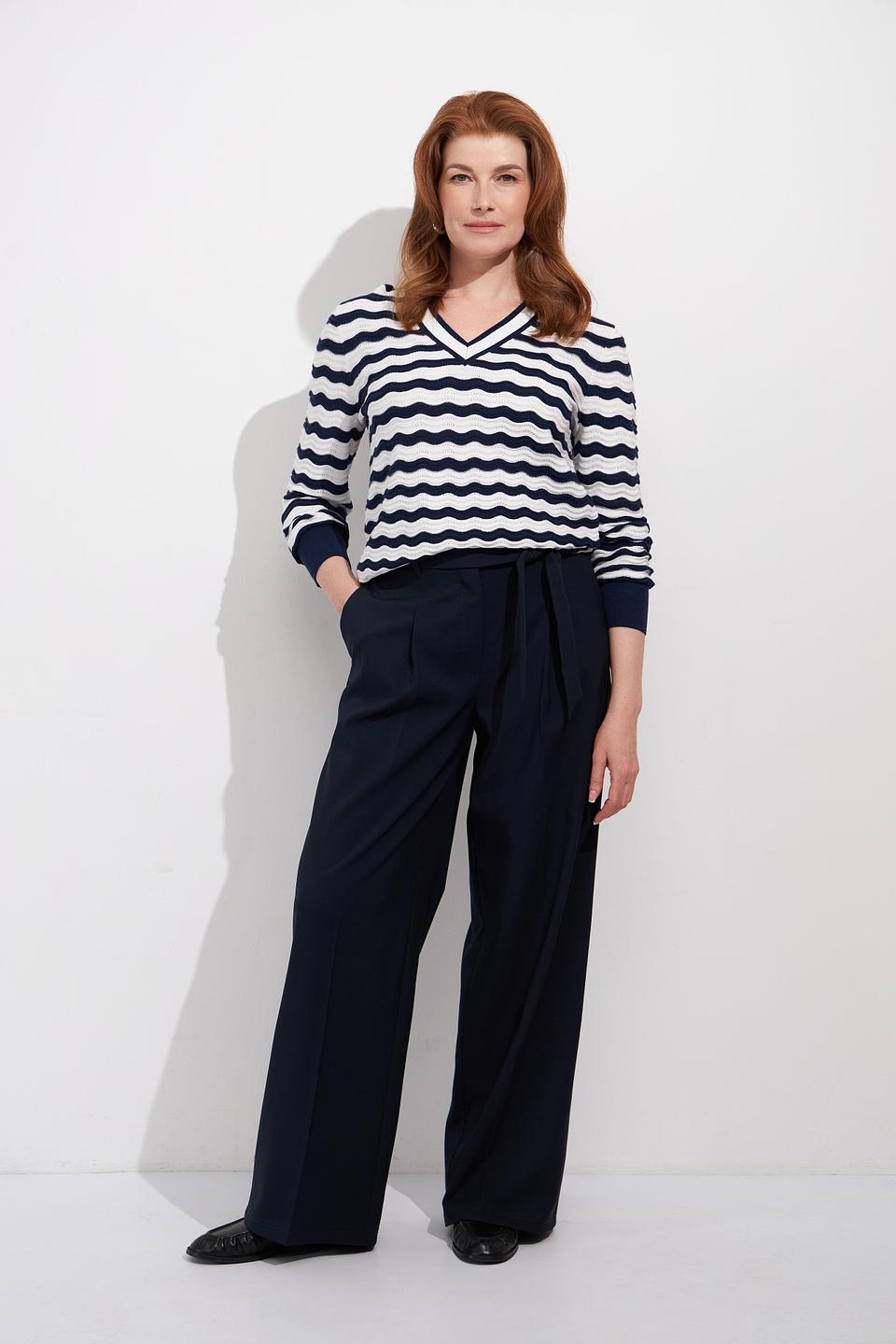 Пуловер Olsen в полоску