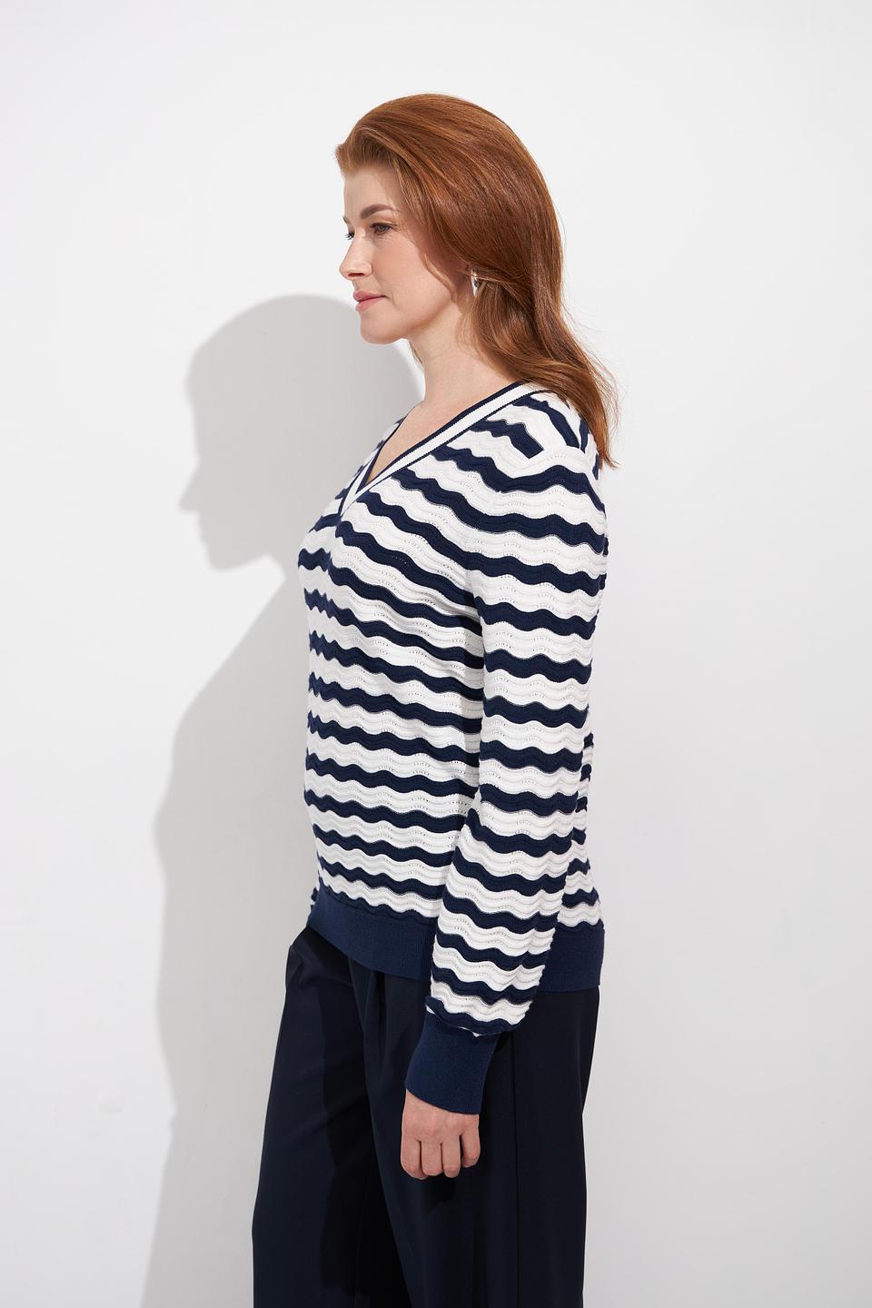 Пуловер Olsen в полоску