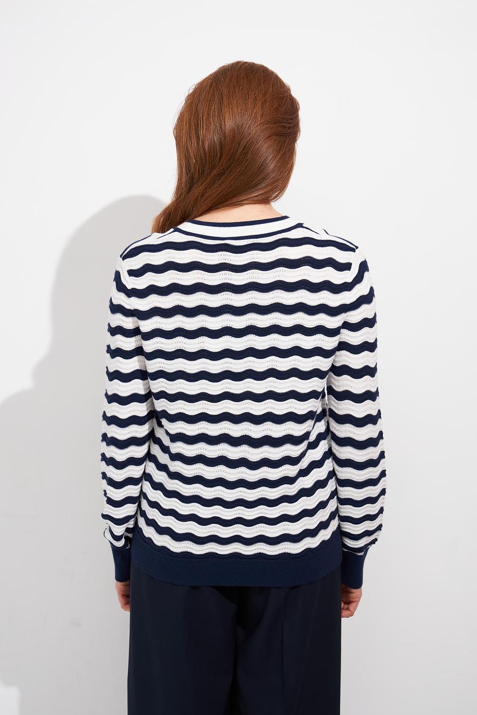 Пуловер Olsen в полоску