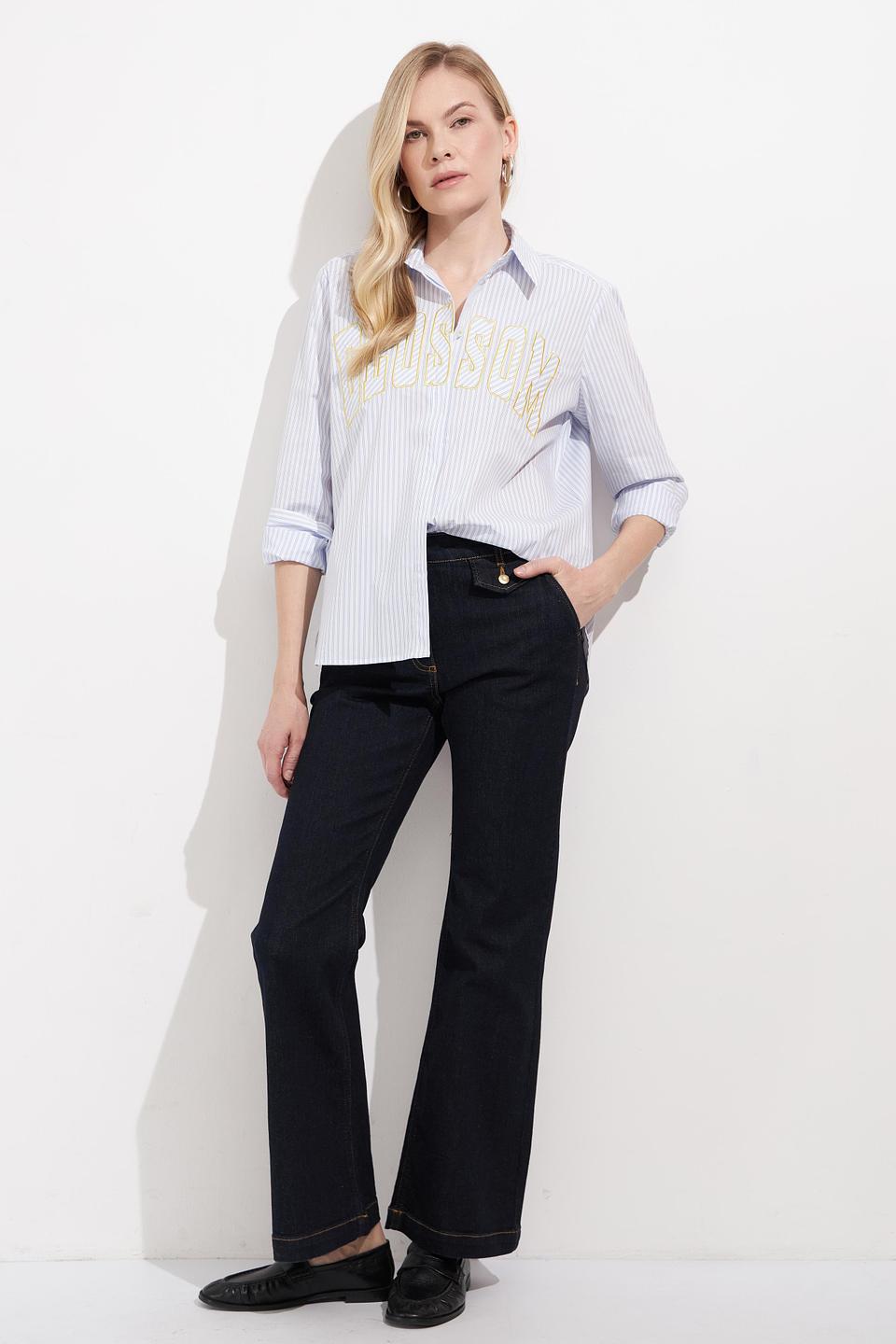 Джинсы Olsen с высокой посадкой