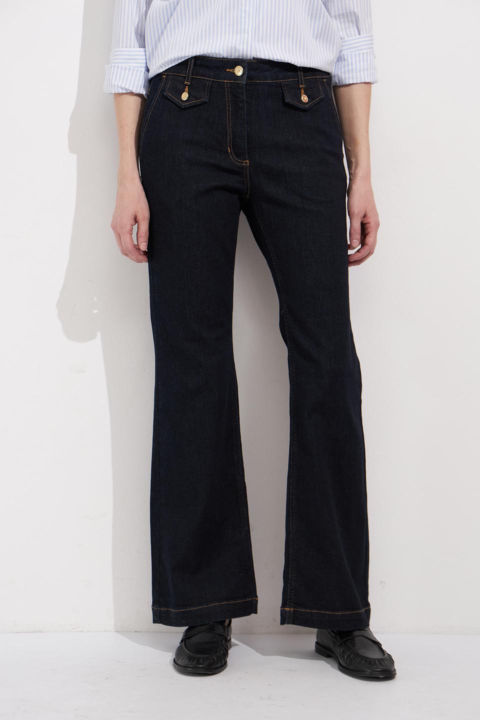 Джинсы Olsen с высокой посадкой