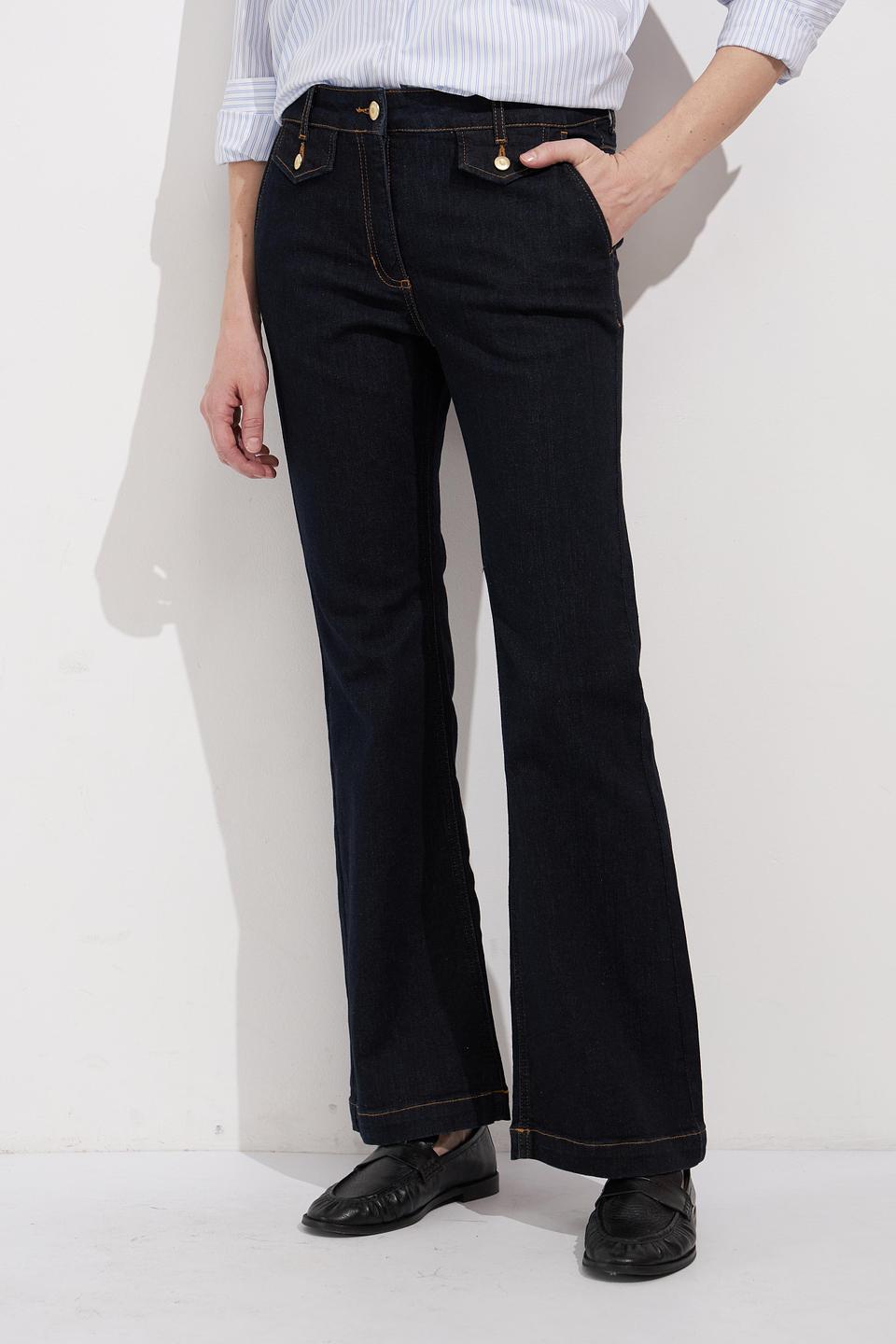 Джинсы Olsen с высокой посадкой