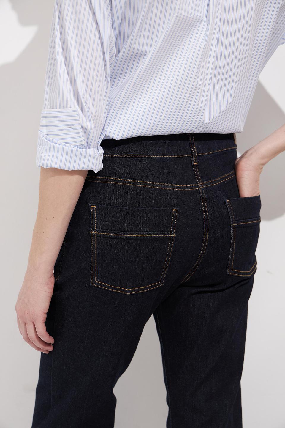 Джинсы Olsen с высокой посадкой