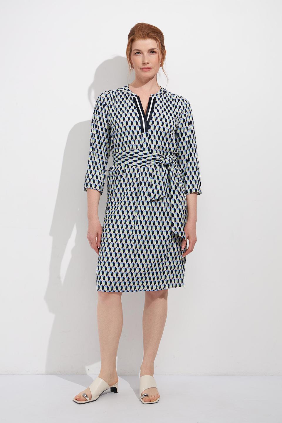 Платье Betty Barclay с принтом голубой