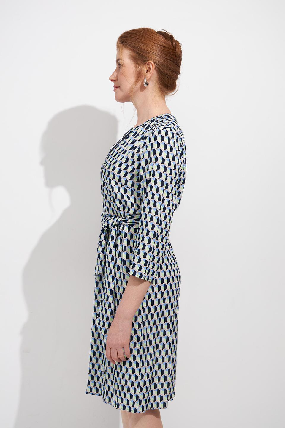 Платье Betty Barclay с принтом голубой