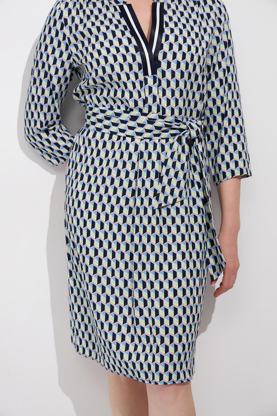 Платье Betty Barclay с принтом голубой