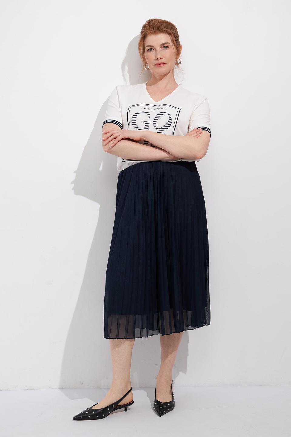 Юбка Betty Barclay плиссе с вышивкой