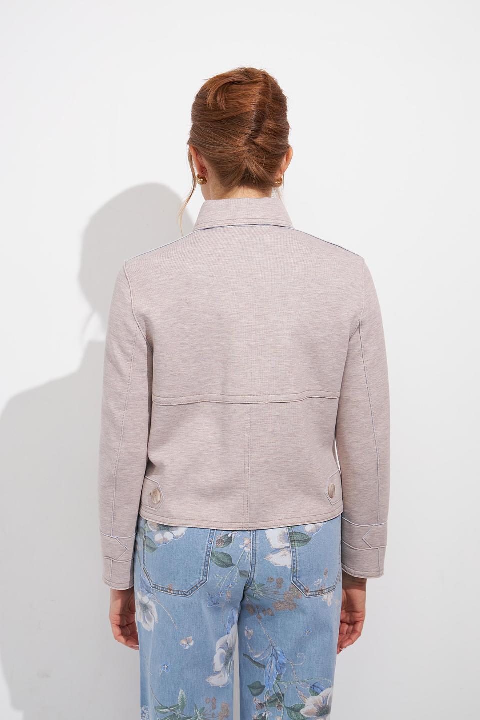 Жакет Bianca приталенный бежевый