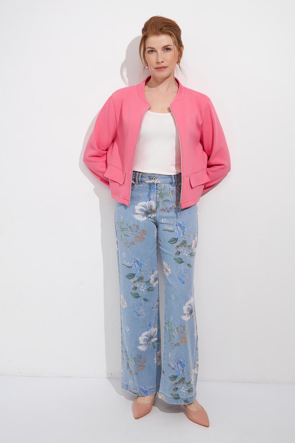 Жакет Bianca бомбер розовый
