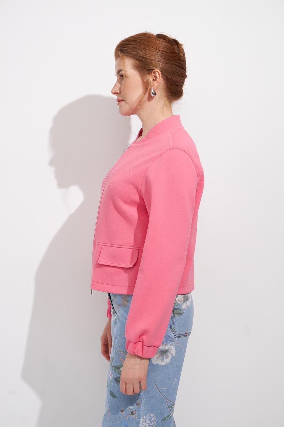 Жакет Bianca бомбер розовый