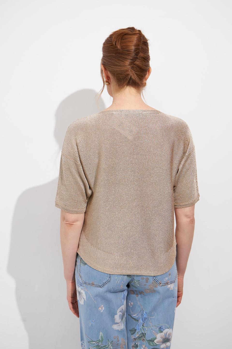 Пуловер Bianca золотистый