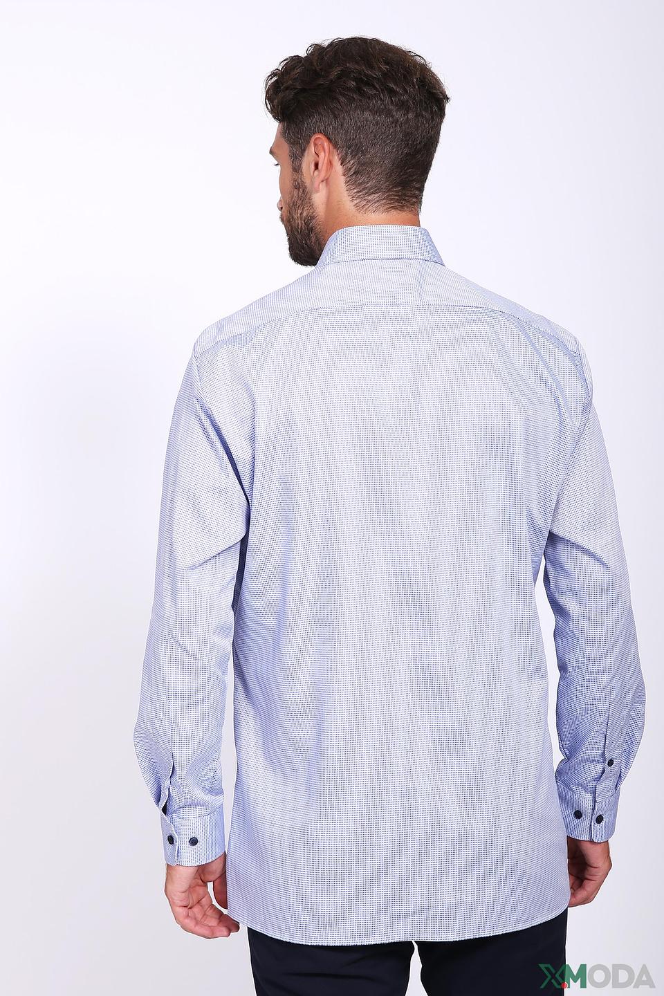 Рубашка Olymp men голубая приталенная