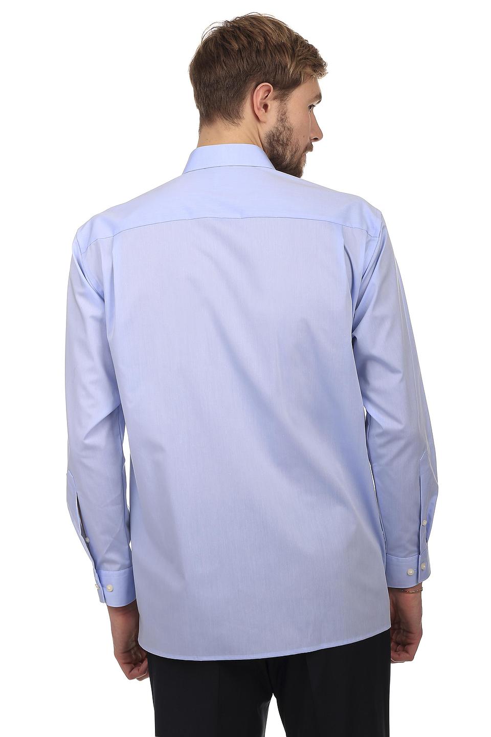 Рубашка Olymp голубая приталенная