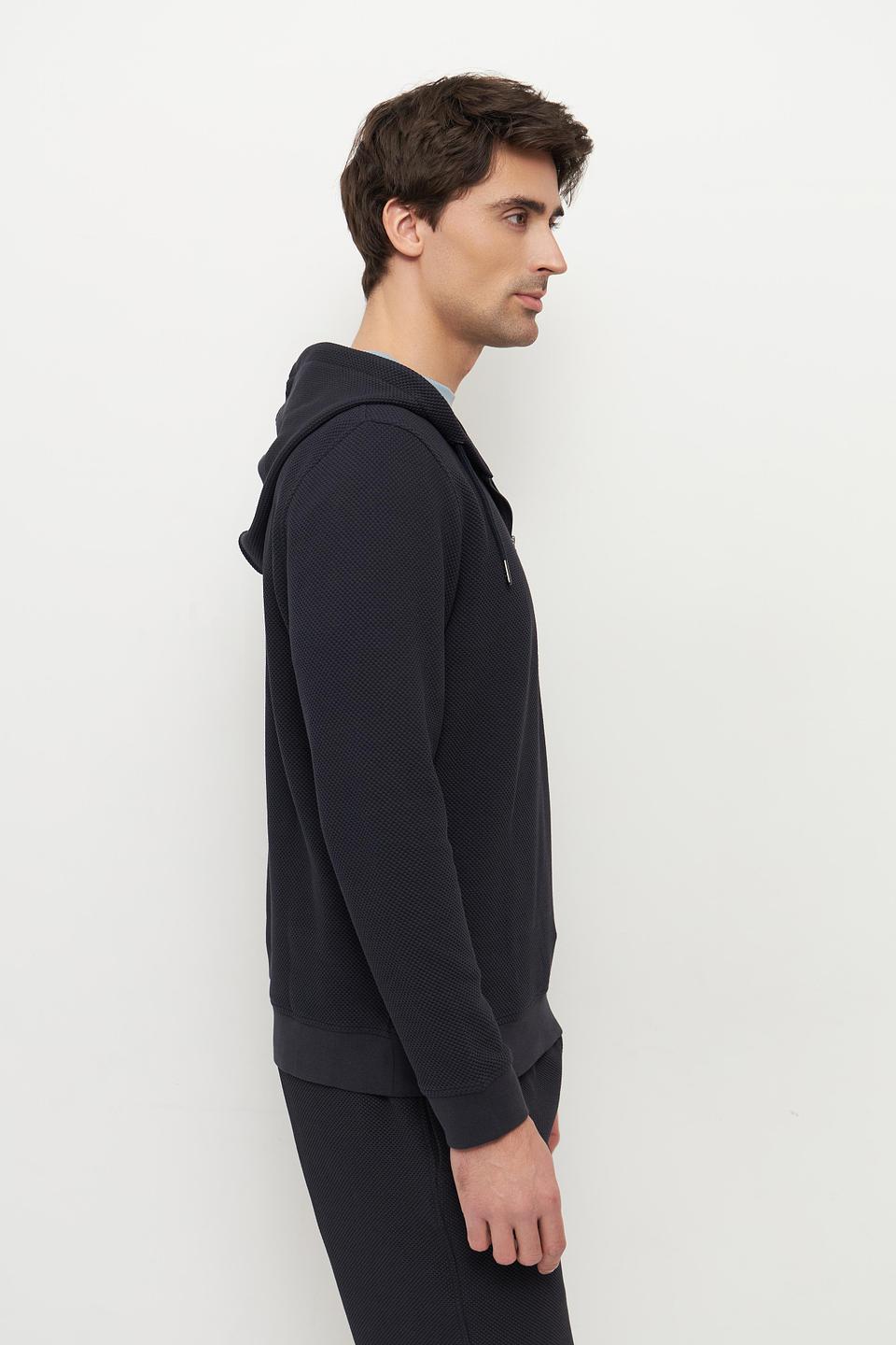 Худи Ragman с молнией чёрный