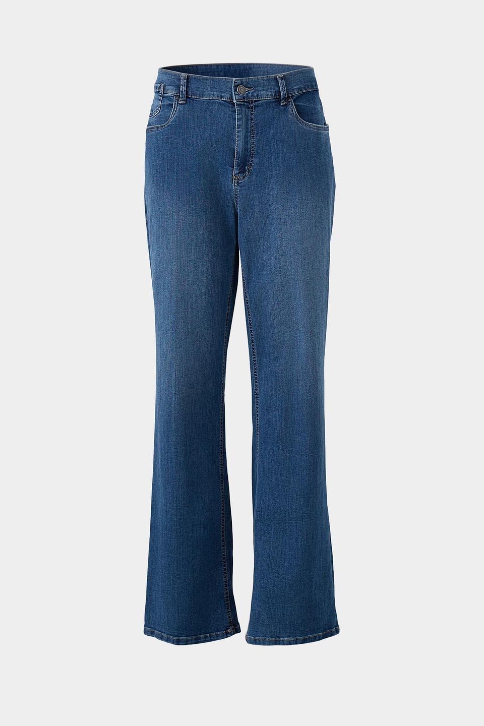 Джинсы клеш Anna Montana синие
