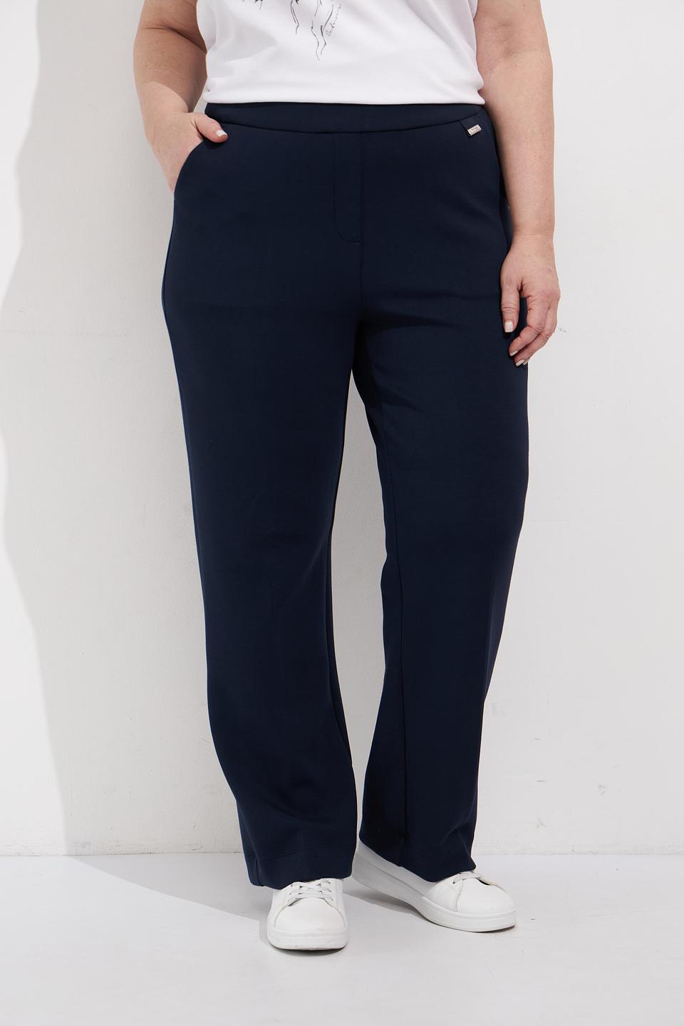Брюки Frapp классические темно-синие