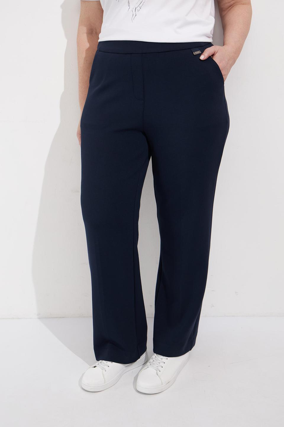Брюки Frapp классические темно-синие