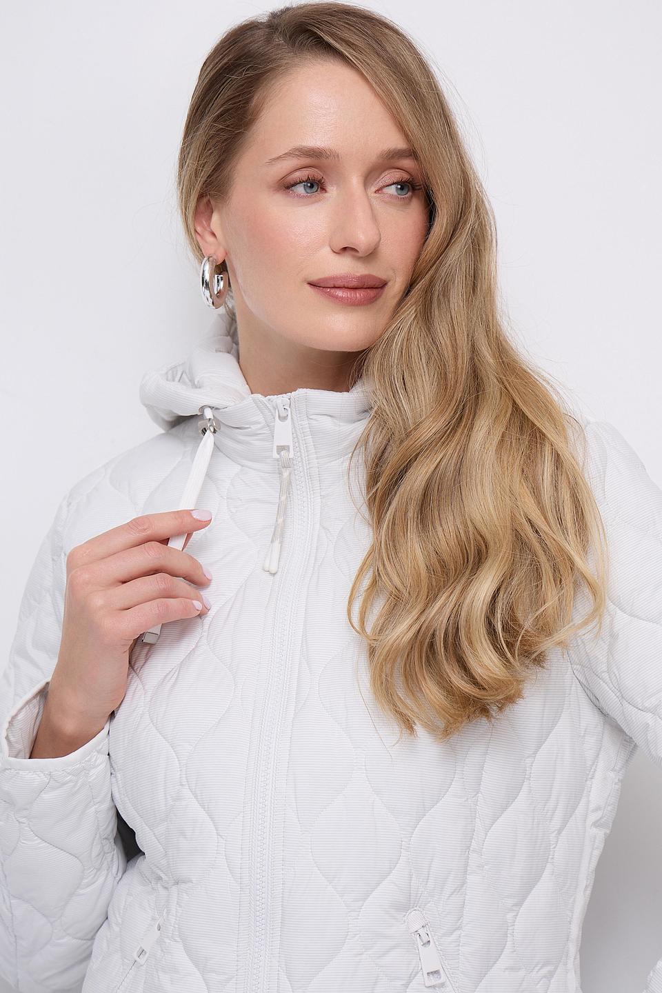 Куртка Lebek стеганая белая