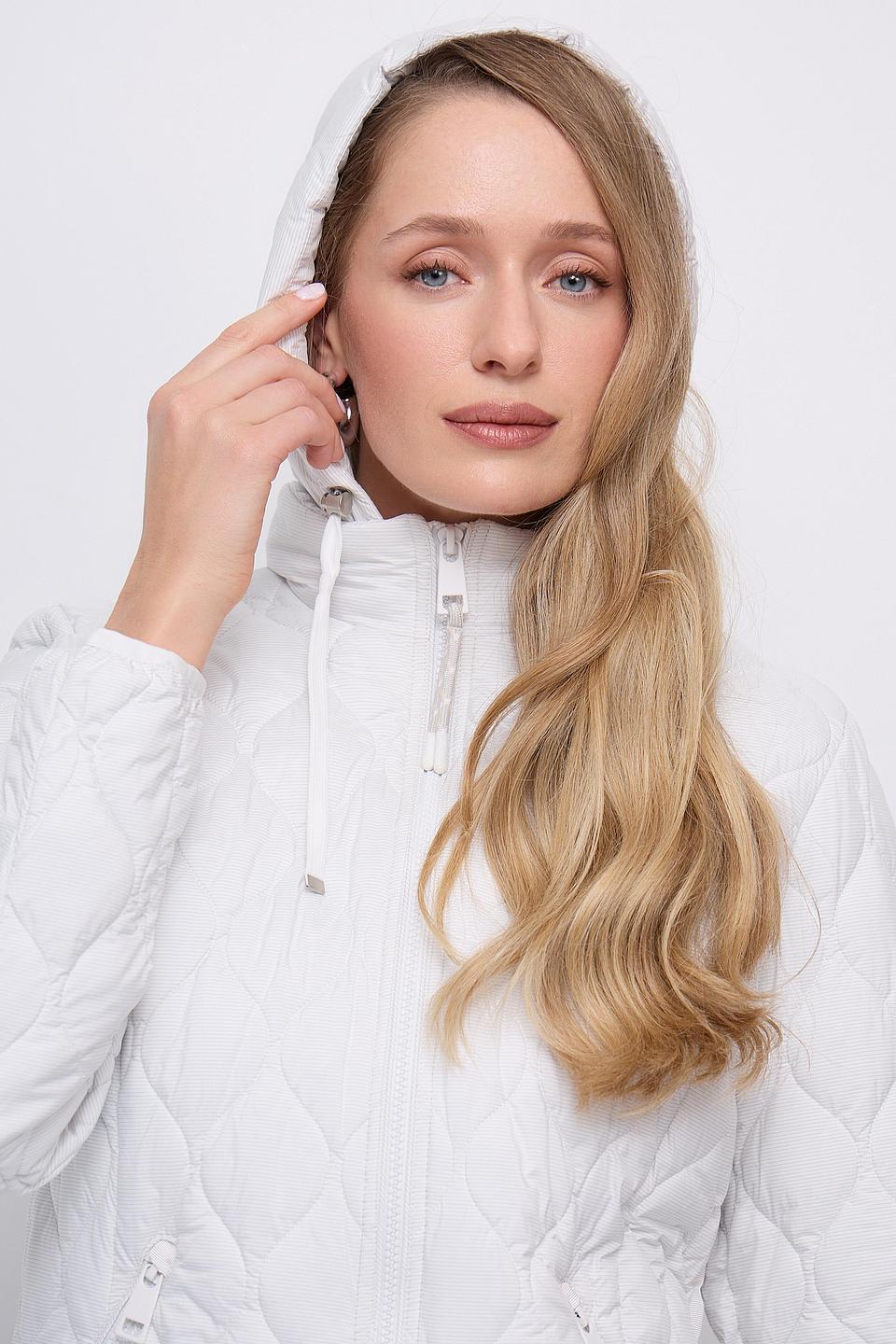 Куртка Lebek стеганая белая