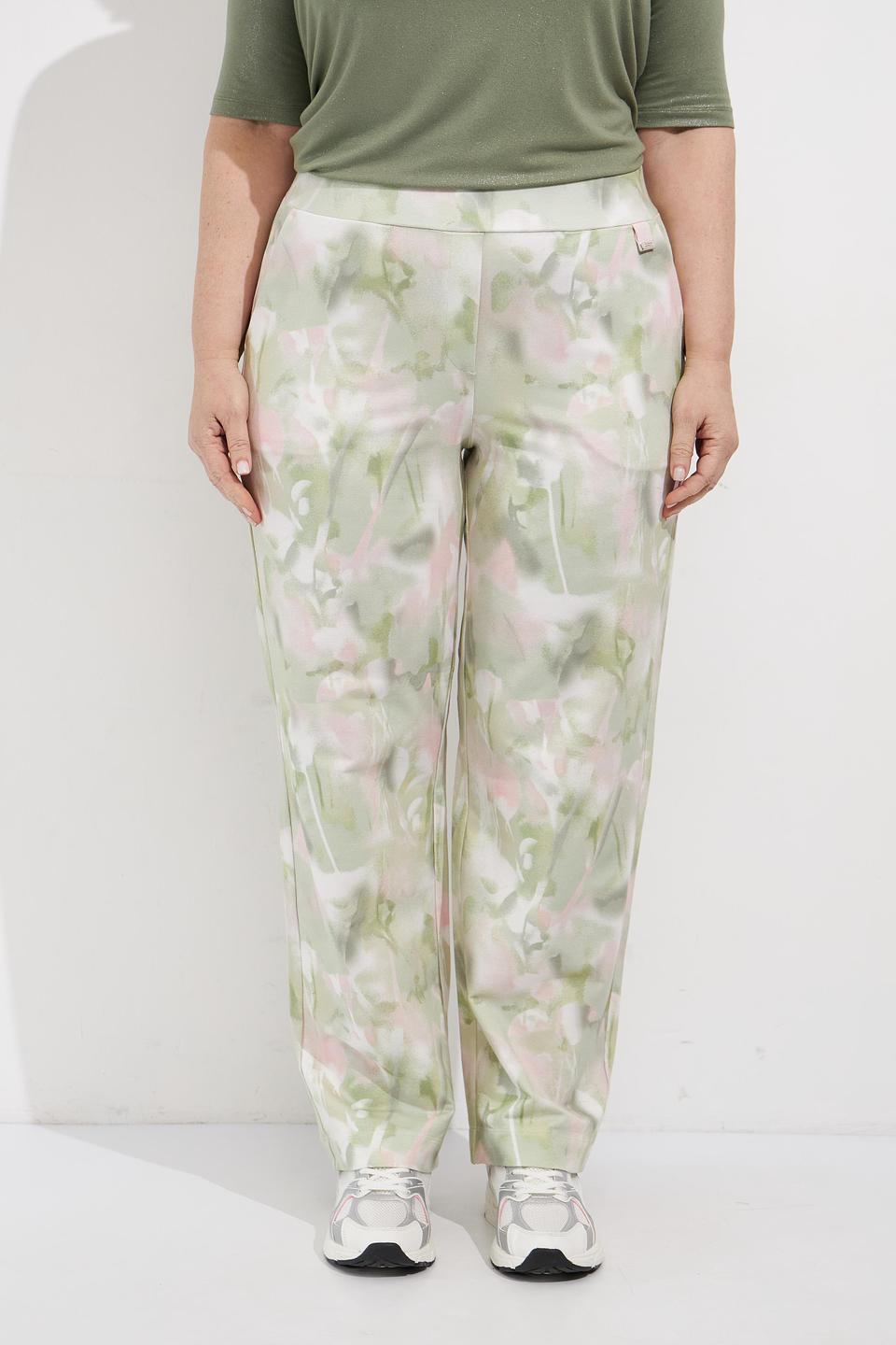Брюки Frapp с цветочным принтом