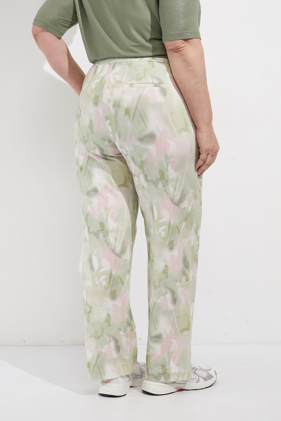 Брюки Frapp с цветочным принтом