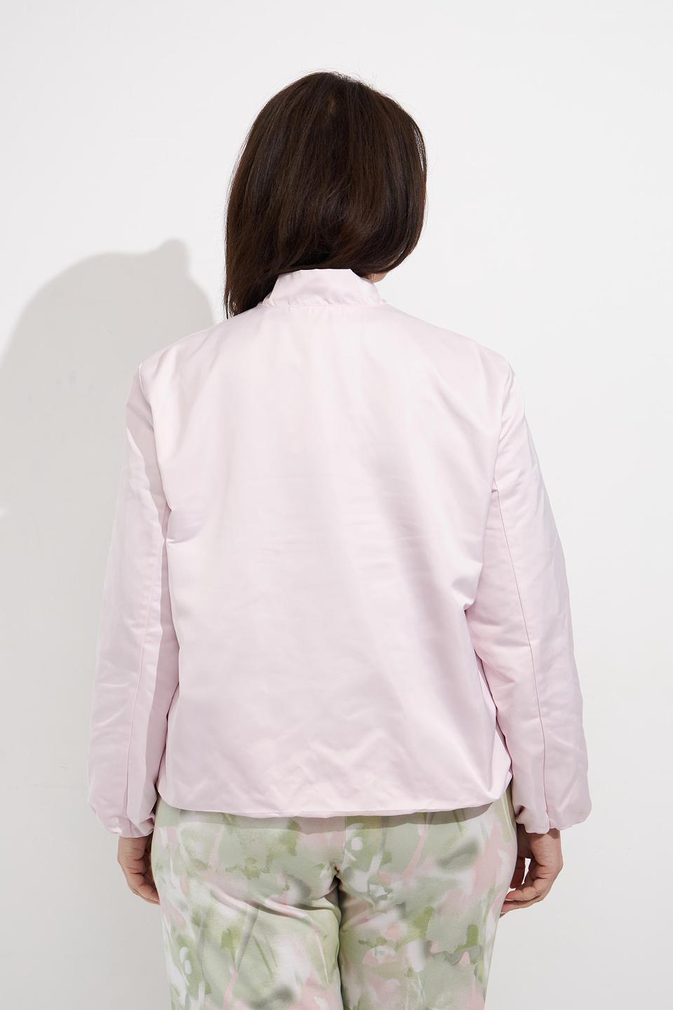 Жакет Frapp бомбер розовый