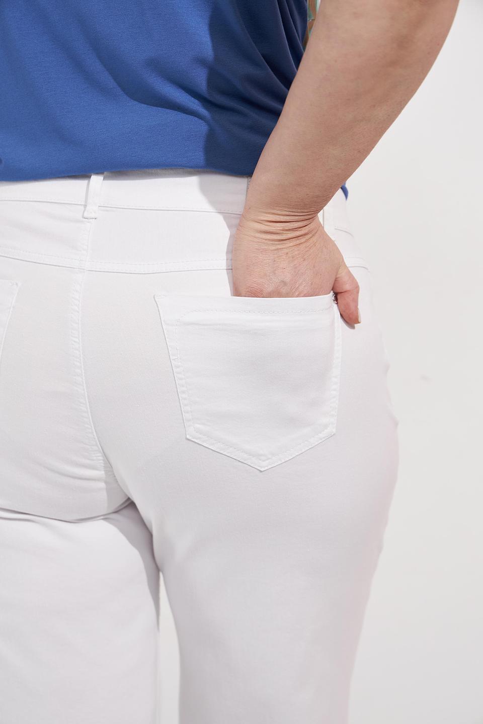 Джинсы клеш Anna Montana белые