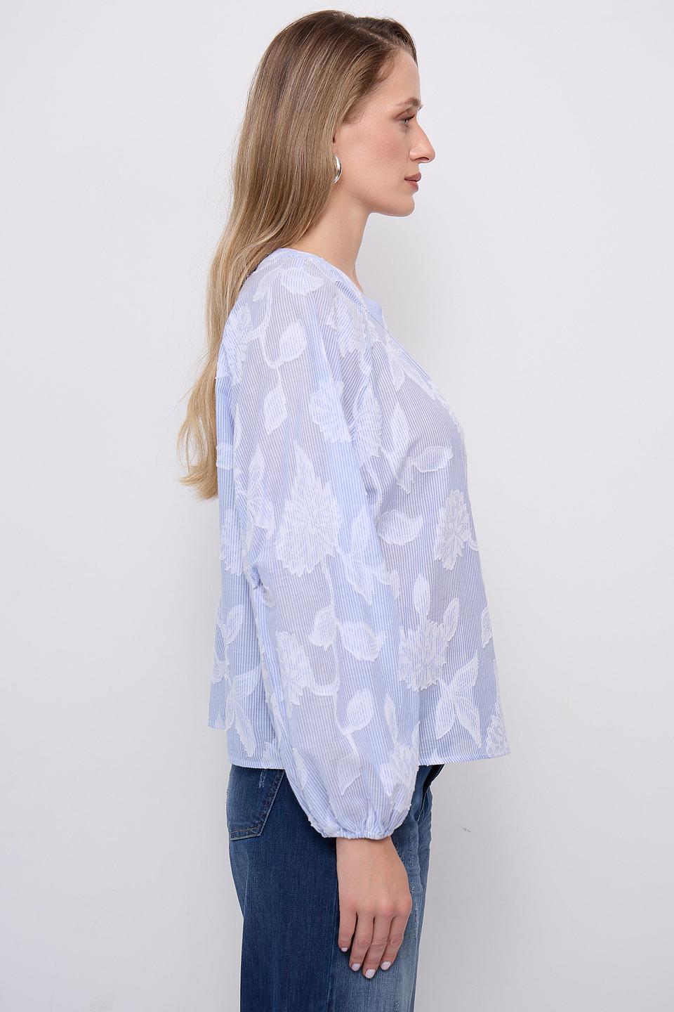 Блуза Lecomte с цветочным принтом