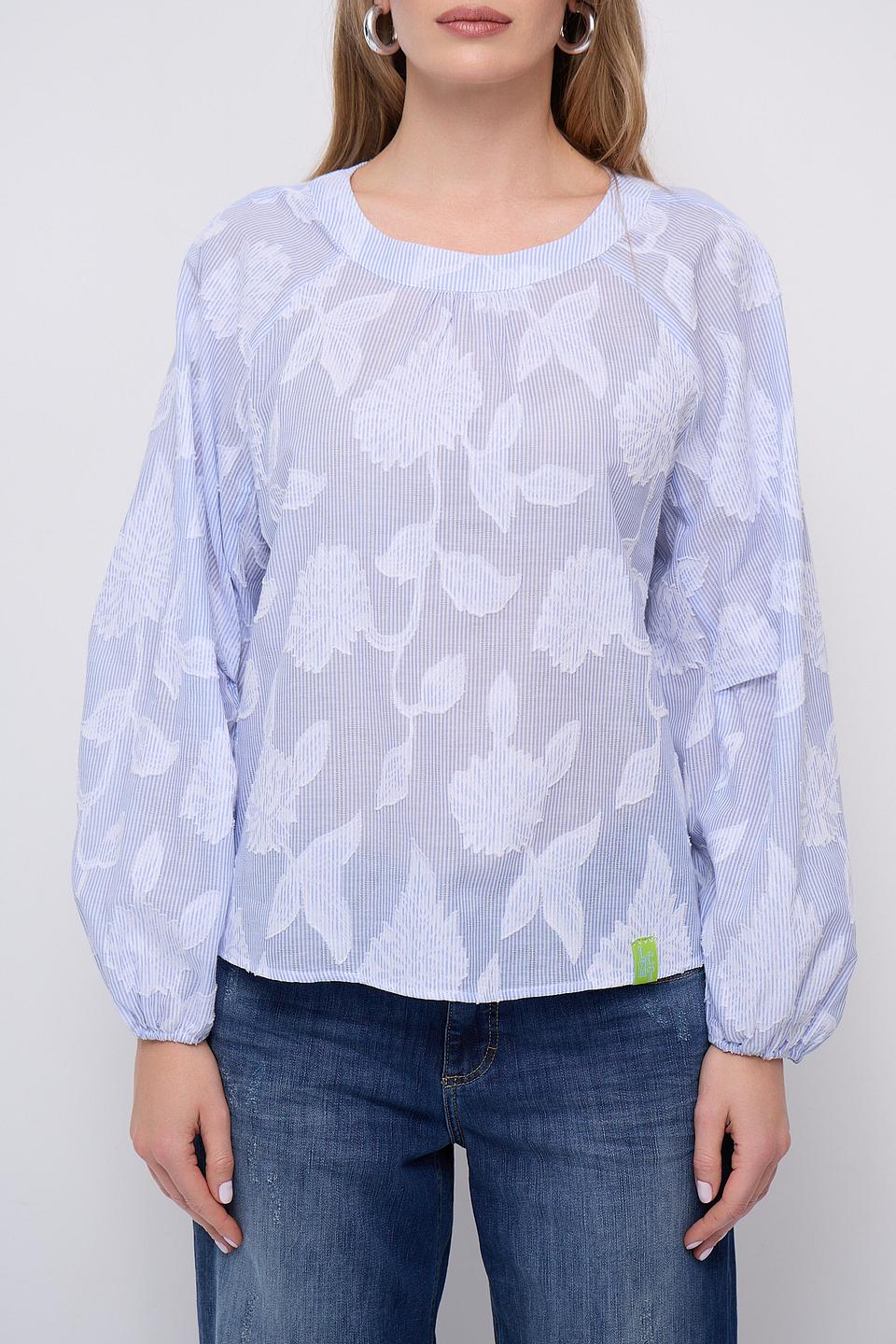 Блуза Lecomte с цветочным принтом